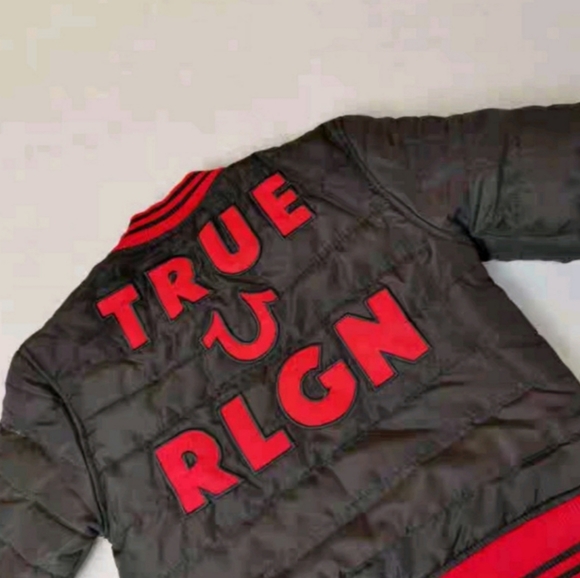 Brand new True Religion Quilted Bomber Jacket - Picture 5 of 14